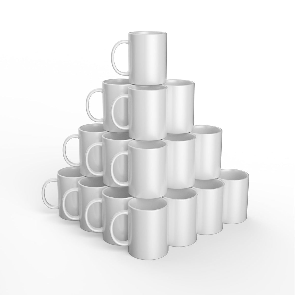 Cricut Beveled Blank Mug to Decorate, White (6 count)