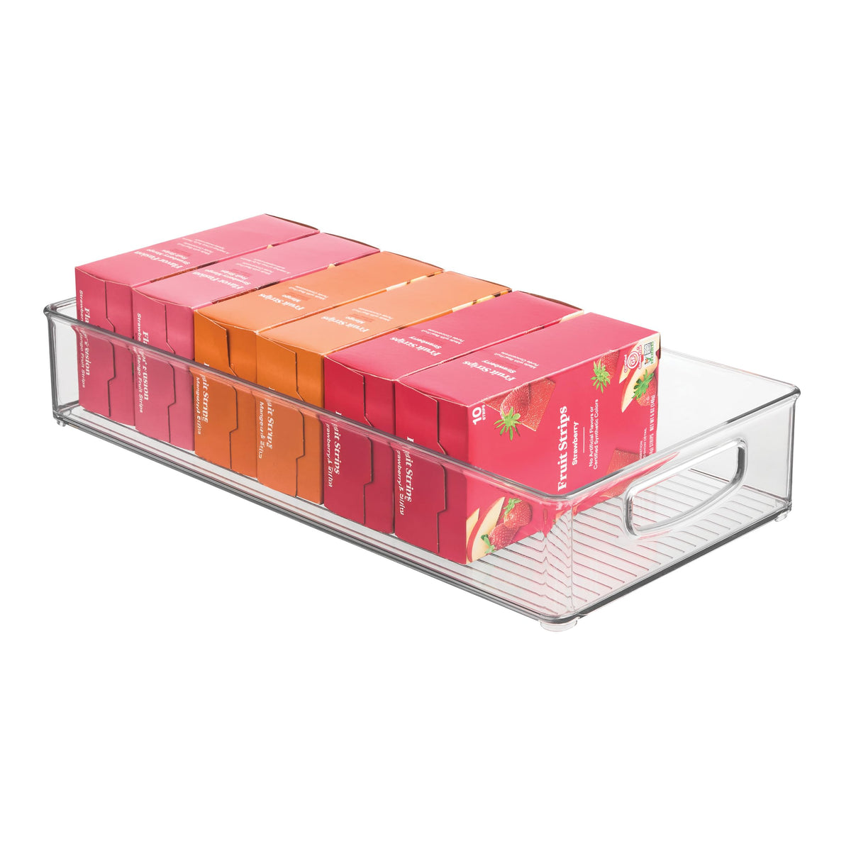 iDesign Slim Extra Long Clear Storage Bin