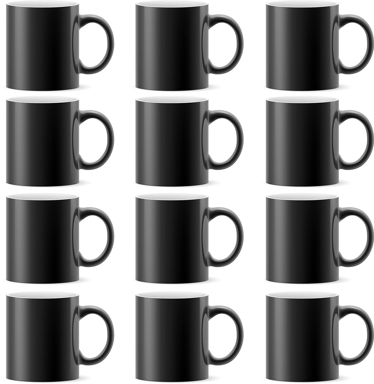 TANGLONG Sublimation Mugs Blank, Tazas Para Sublimacion, 11 oz Set of 12