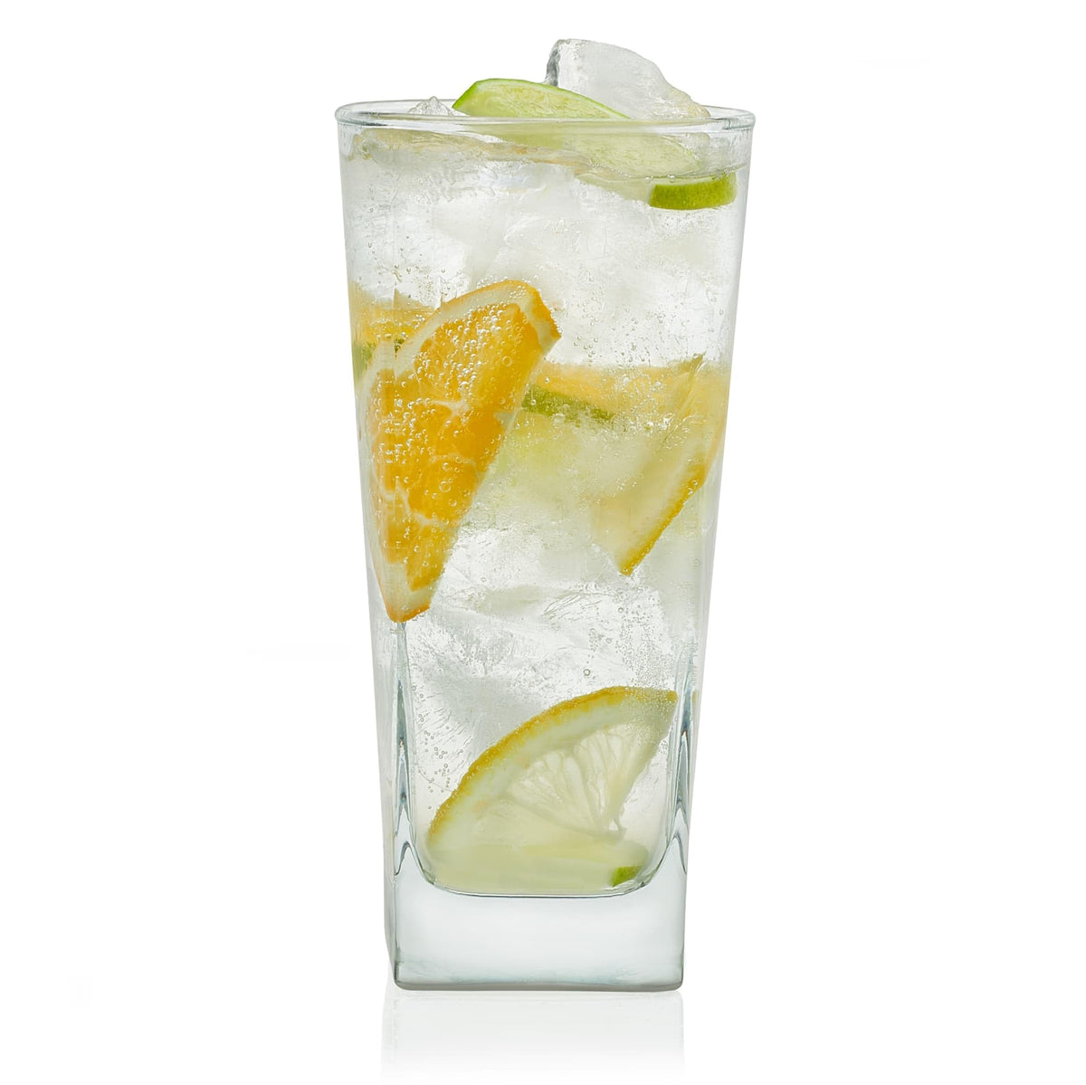 Libbey Heavy Base Drinking Glasses Set of 8, Clear Water Cups