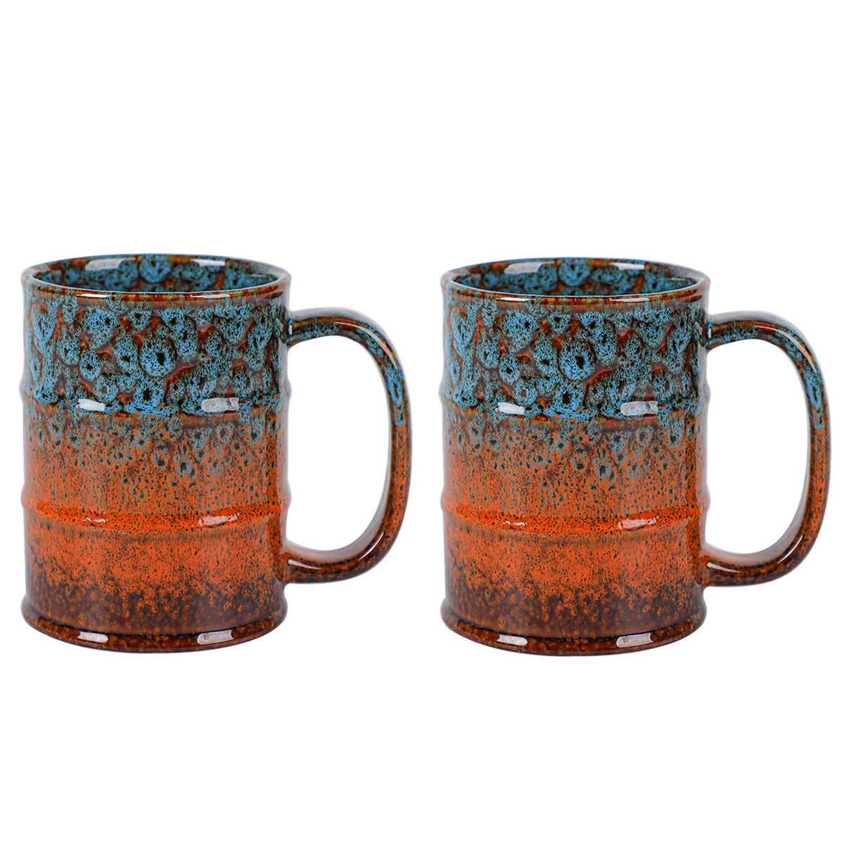Coffee Mug,20 Oz Coffee Cups Ceramic Tea Cup Large Coffee Mug for Office and Home - Dishwasher and Microwave Safe Novelty Coffee Mug(4,Multicolour-4pcs)