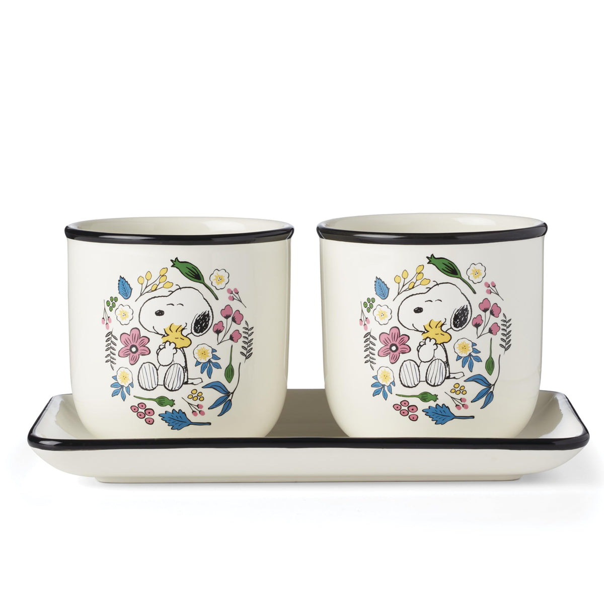 Lenox Chef Snoopy Porcelain Mug Set for 4