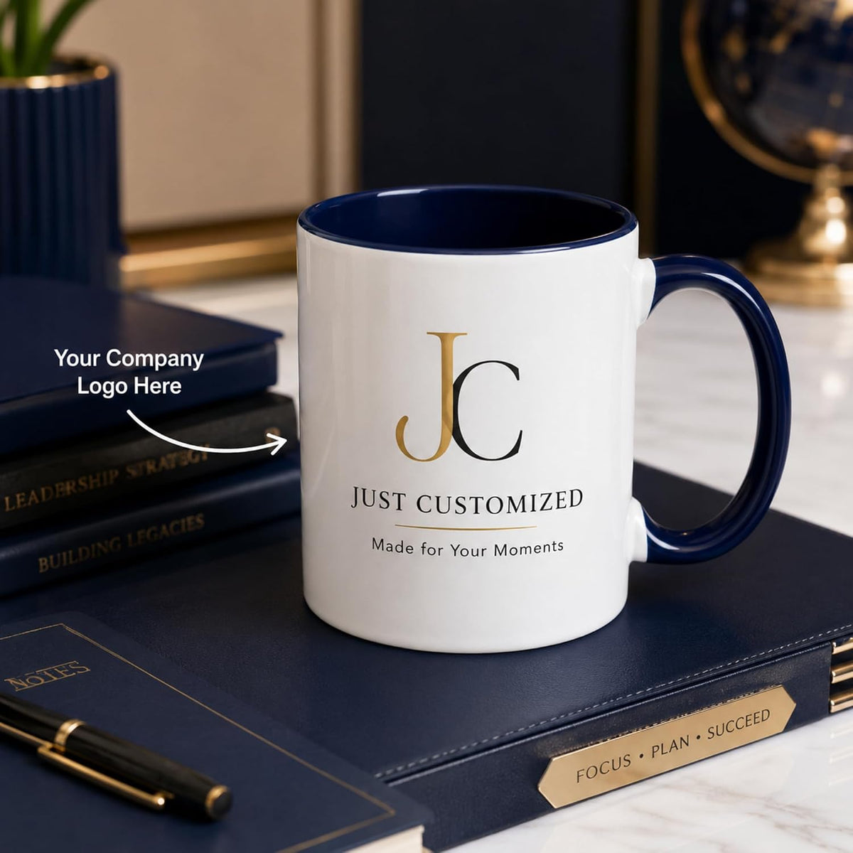 Custom Coffee Mug Personalized Photo Text Ceramic Cup 11 oz Both Sides