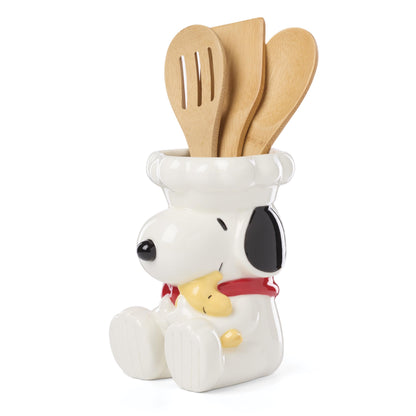 Lenox Chef Snoopy Porcelain Mug Set for 4
