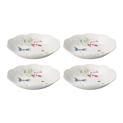 Lenox Butterfly Meadow Herbs Porcelain Mug Set for 4, 12oz