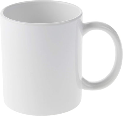 Cricut Beveled Blank Mug to Decorate, White (6 count)
