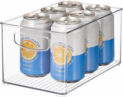 iDesign Stackable Clear Plastic Bin
