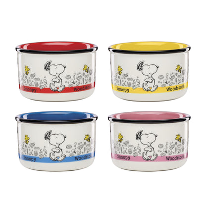 Lenox Chef Snoopy Porcelain Mug Set for 4