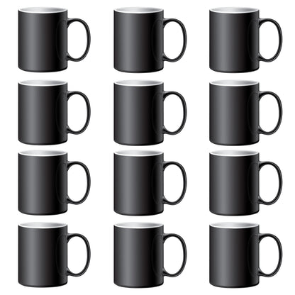 TANGLONG Sublimation Mugs Blank, Tazas Para Sublimacion, 11 oz Set of 12