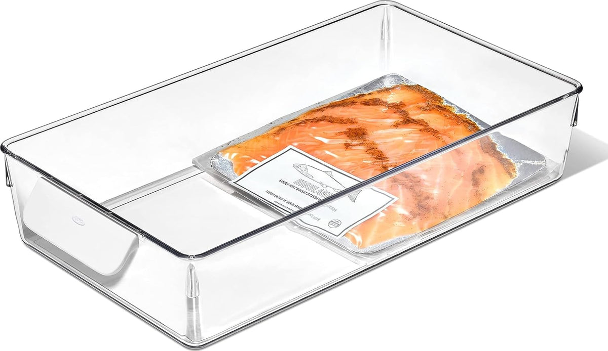 OXO Good Grips Fridge Organization Bin, 8 x 14-Inch