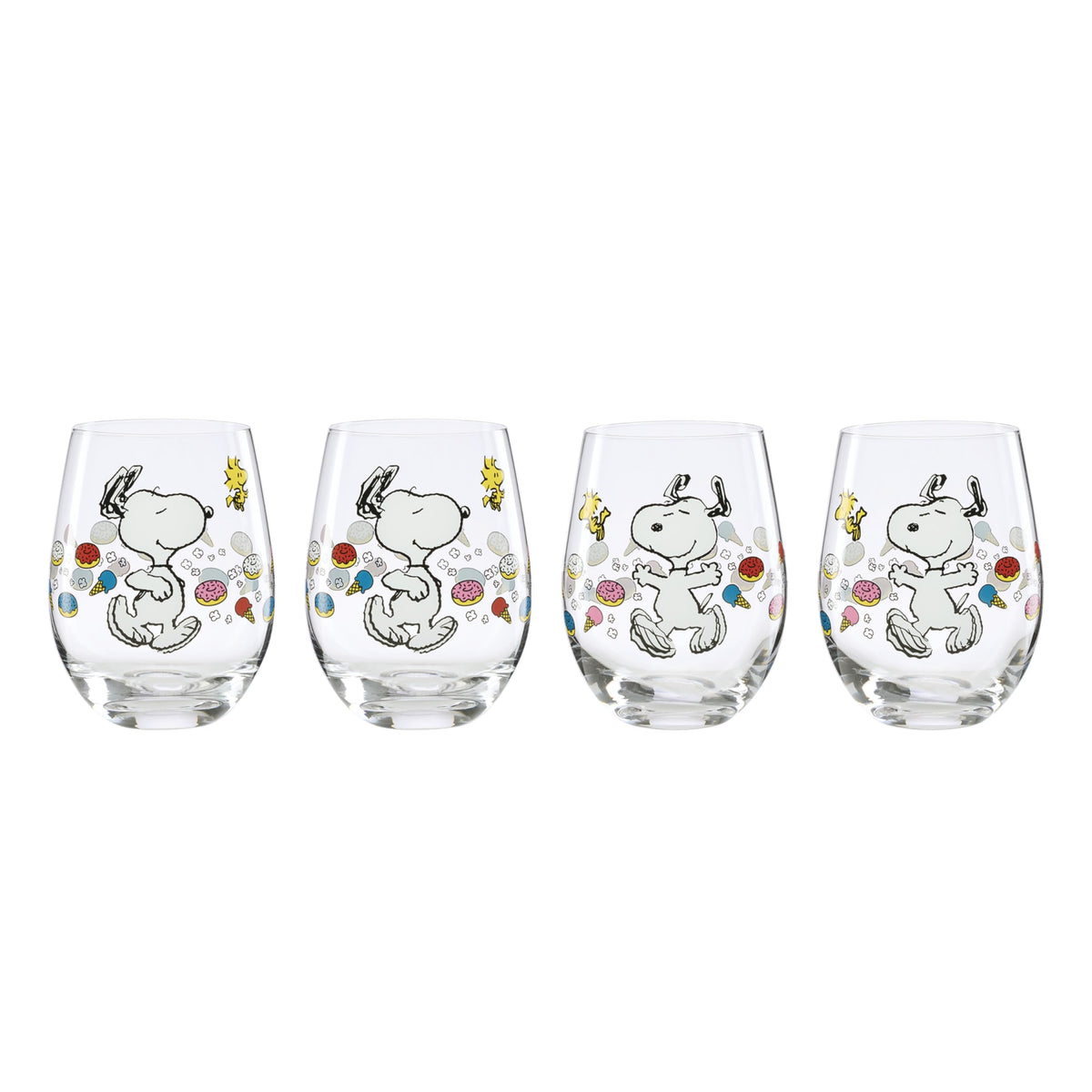 Lenox Chef Snoopy Porcelain Mug Set for 4