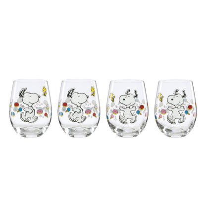 Lenox Chef Snoopy Porcelain Mug Set for 4