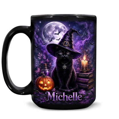 Hyturtle Cute Ghost Read Book Mug - Black Coffee Cup Ceramic Mug 15 Oz And Keychain - Book Gifts For Women Lover - Bookish Gift For Bookworm Librarian - Inspirational Librarian Present For Halloween