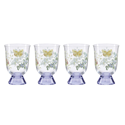 Lenox Butterfly Meadow Herbs Porcelain Mug Set for 4, 12oz