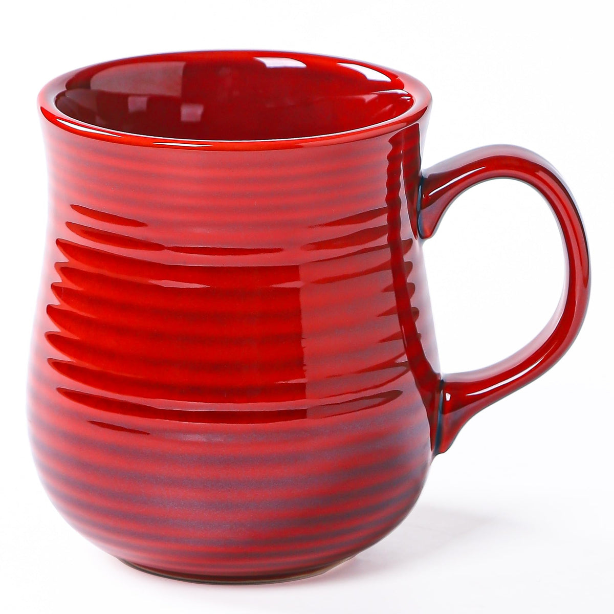 21 oz Large Ceramic Coffee Mugs, Handmade Tea Cups with Handle