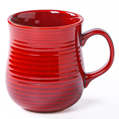 21 oz Large Ceramic Coffee Mugs, Handmade Tea Cups with Handle