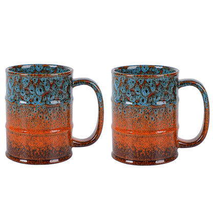 Coffee Mug,20 Oz Coffee Cups Ceramic Tea Cup Large Coffee Mug for Office and Home - Dishwasher and Microwave Safe Novelty Coffee Mug(4,Multicolour-4pcs)