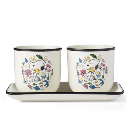 Lenox Chef Snoopy Porcelain Mug Set for 4