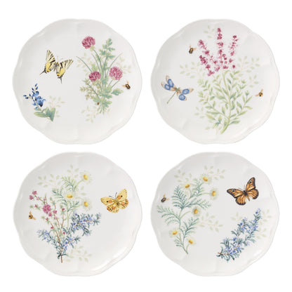 Lenox Butterfly Meadow Herbs Porcelain Mug Set for 4, 12oz