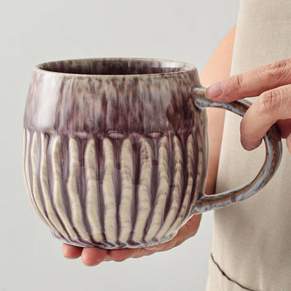 Large Ceramic Coffee Mug - 20oz Big Tea Cup, Green