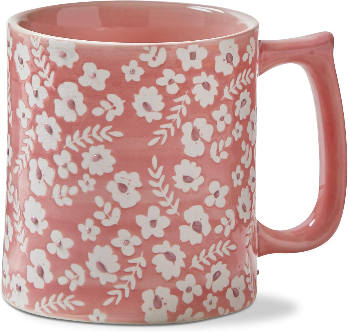 Evelyn Mug Pink Stoneware Everyday