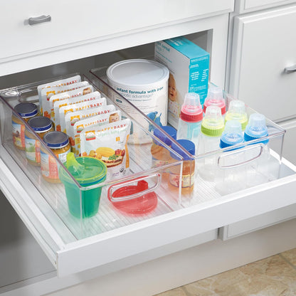 iDesign Stackable Storage Bin - Clear