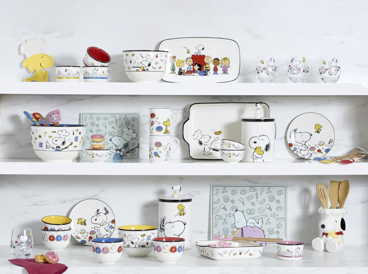 Lenox Chef Snoopy Porcelain Mug Set for 4