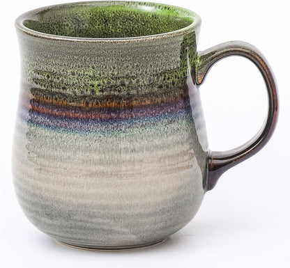 21 oz Large Ceramic Coffee Mugs, Handmade Tea Cups with Handle