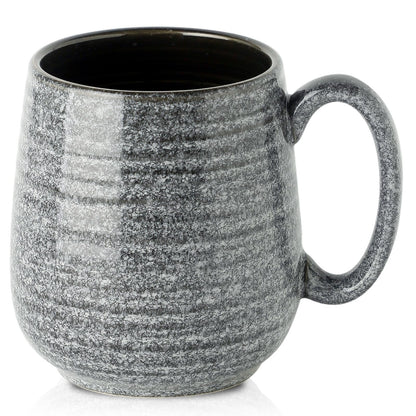 HASENSE Coffee Mug, 20 oz Ceramic Coffee Cup for Men and Women, Large Coffee Mug for Latte Coffee Tea Soup for Office and Home, Dishwasher and Microwave Safe, 1 PCS (Blue)