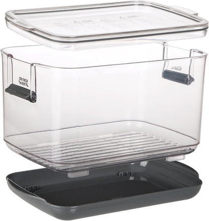 ProKeeper Produce Storage Container with Stay-Fresh Vent System – 5.7 Quarts, Airtight for Fruits & Vegetables