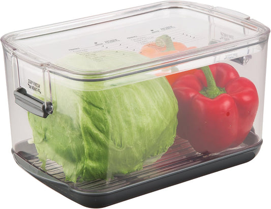 ProKeeper Produce Storage Container with Stay-Fresh Vent System – 5.7 Quarts, Airtight for Fruits & Vegetables